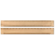 30cmm Wooden Scale Ruler