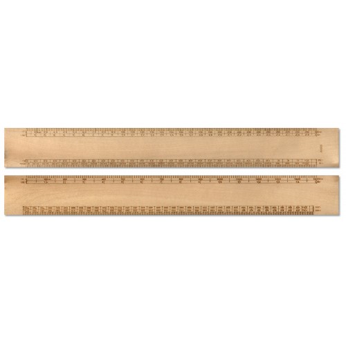 30cmm Wooden Scale Ruler