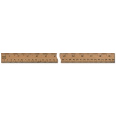 39" - 1 Metre Wooden Ruler - GW201