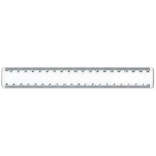 20cm/200mm White Plastic Ruler