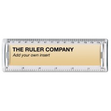 6" / 15cm Clear Plastic Insert Ruler