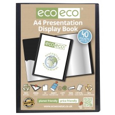 A4 Presentation Display Book- 40 Pocket